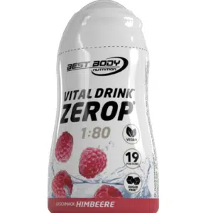 Thumbnail Best Body Nutrition Vital Drink ZEROP Himbeere -Sirup, 1:80, ergibt 19 Portionen