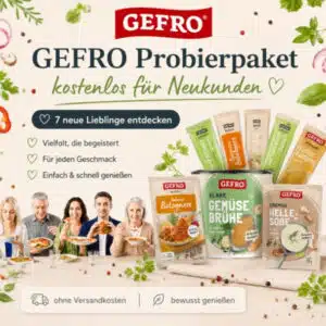 Gefro Probierpaket kostenlos für Neukunden