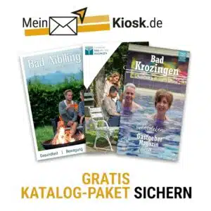 MeinKiosk.de - 3 Kataloge - ganz unten steht "gratis Katalog-Paket sichern"
