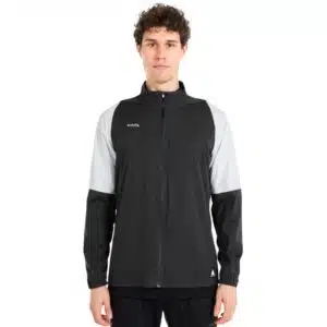 Mann mit der Kipsta Damen/Herren Fußball Regenjacke