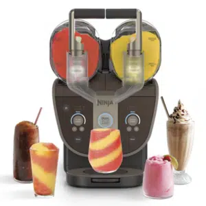 Ninja SLUSHi Twist Slush-Eismaschine: das neue Ninja Gerät umgebung von verschiedenen eisgekühlten Drinks