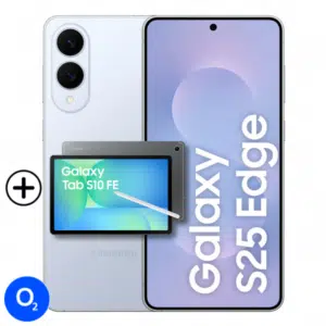Thumbnail Eff. GRATIS: Samsung Galaxy S25 Edge (256GB) für 9,95€ + GRATIS Galaxy Tab S10 FE + Unlimited Allnet für 29,99€/Monat (o2 Mobile Unlimited M)