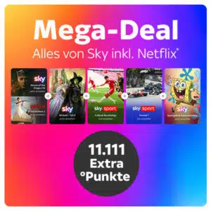 Mega-Deal: Alles von Sky inkl. Netflix