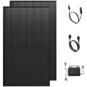 Thumbnail Solakon 1000W Balkonkraftwerk mit 800W Wechselrichter & App-Steuerung für nur 269,98€! Starkes Bifazial-Set mit 60€ Ersparnis! 🌞🚀