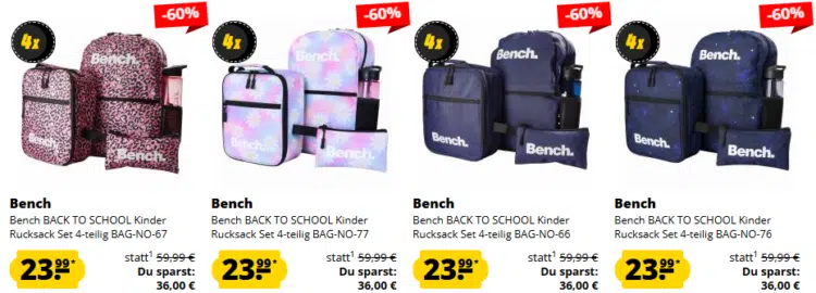 Bench Rucksäcke & Taschen im SportSpar Sale