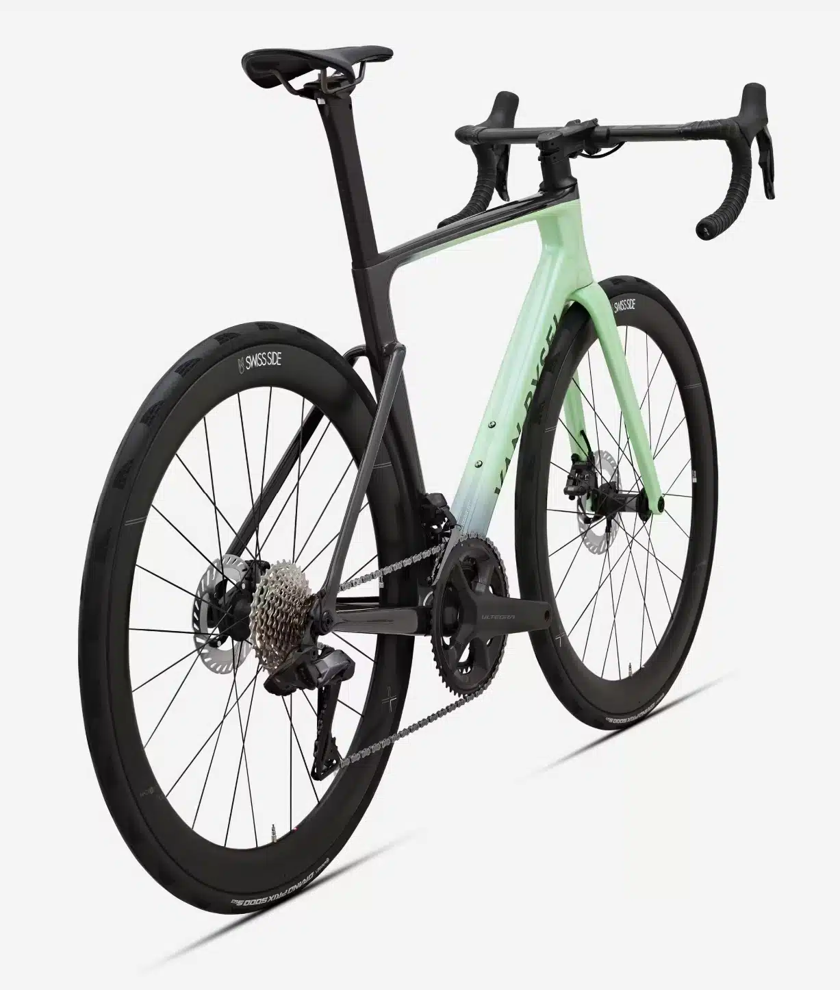 Decathlon Rennrad Van Rysel, Ansicht von hinten