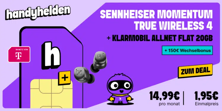 Sennheiser Momentum True Wireless 4 Handytarif