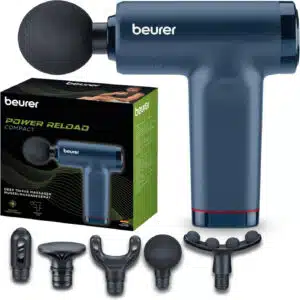 beurer Massagepistole mit Zubehör