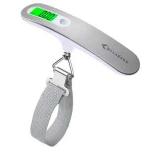 Thumbnail Reisezeit-Deal ✈️ MYCARBON digitale Kofferwaage bis 50 kg für nur noch 7,64€! 😀 41% sparen &amp; Gepäckstress vermeiden! 🧳