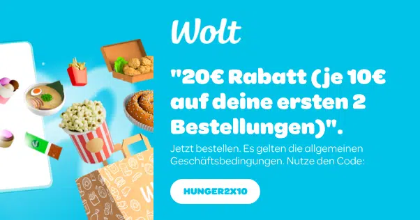 Wolt Gutschein