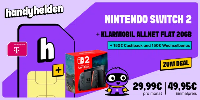 Nintendo Switch 2 Handytarif
