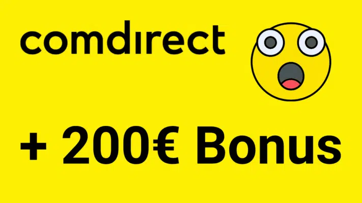 comdirect: MEGA-EINFACH 200€ Boni! 🤑