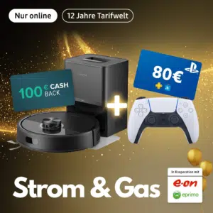 Thumbnail Bis zu 210€ Coupon on top?! 🤯 MediaMarkt Strom/Gas wechseln – inkl. Prämien (z. B. Roborock) für nur 1€! 💥🚀
