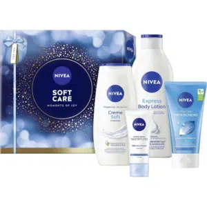 Thumbnail 4-teiliges NIVEA Soft Care Geschenkset – mit Body Lotion &amp; Tagespflege – für 11,60€! 💥