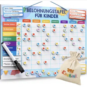 Edubini Belohnungstafel Kinder