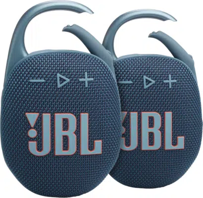 JBL Clip 5 Blau Doppelpack