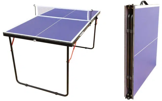 MUWO faltbare Mini Indoor-Tischtennisplatte