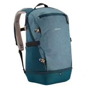 Rucksack in Blaugrün von Decathlon: Quechua Arpenaz 500