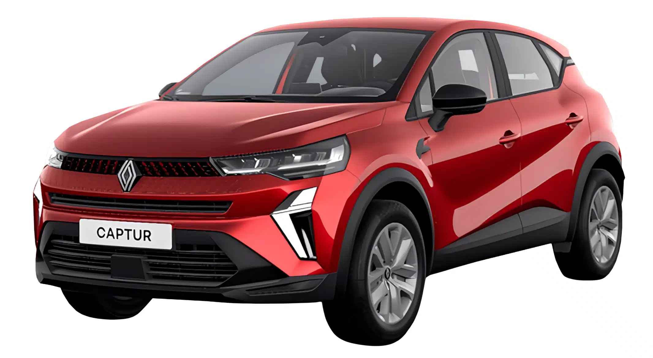 Roter Crossover-SUV Renault Captur Evolution