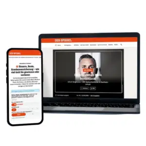 Spiegel+: 4 Wochen für 1€ testen