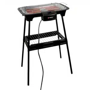 alpina Barbecue Elektro Grill mit Füßen 2 in 1