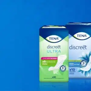 Tena gratis testen Aktion: einige Tena Produkte im Bild