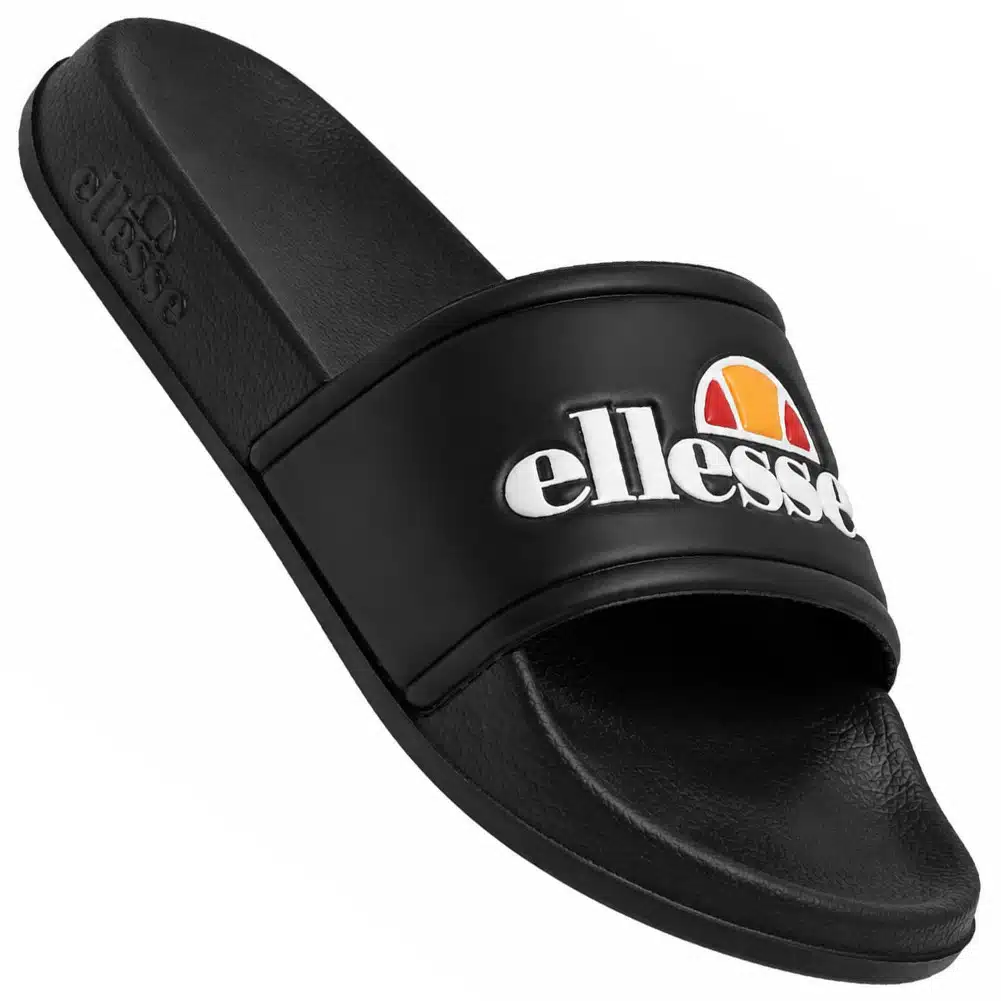 ellesse Herren-Badelatschen in Schwarz