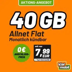 40GB_klarmobil_Vodafone_Allnet_Flat