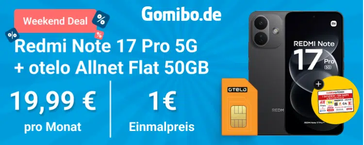 Xiaomi Redmi Note 17 Pro 5G Handytarif
