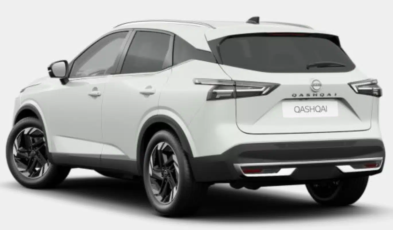 Nissan Qashqai Ansicht von hinten