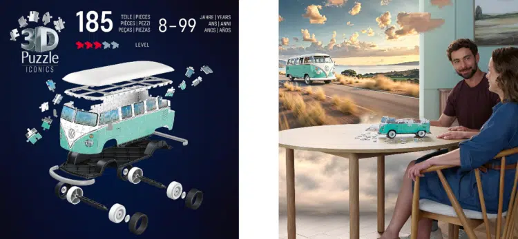 3D-Puzzle Ravensburger Volkswagen T1 Camper
