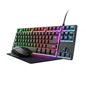 Trust Gaming Set Tastatur Maus Mauspad