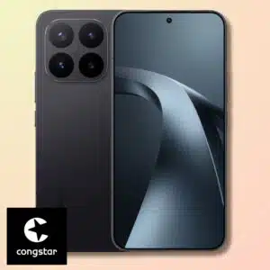 Xiaomi 17T Pro, unten links congstar Logo