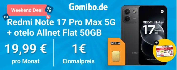 Xiaomi Redmi Note 17 Pro Max Handytarif
