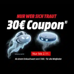 MediaMarkt 30€ Coupon Aktion