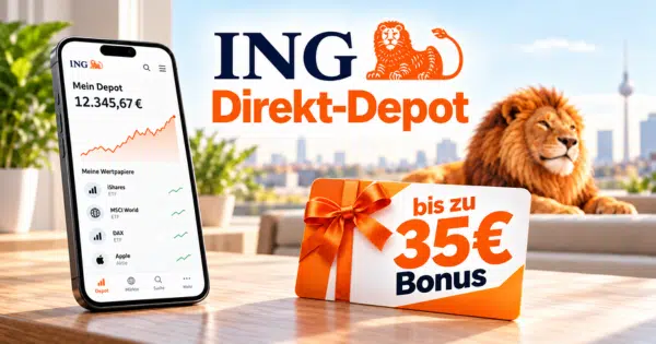 ING Direkt-Depot mit 10€ Bonus