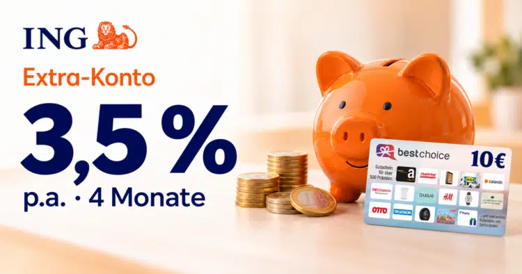 ING Extra-Konto mit 10€ Bonus