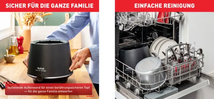 Fondue Tefal Inox & Design EF2658