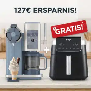 127€ Ersparnis Ninja Eismaschine + gratis Airfryer