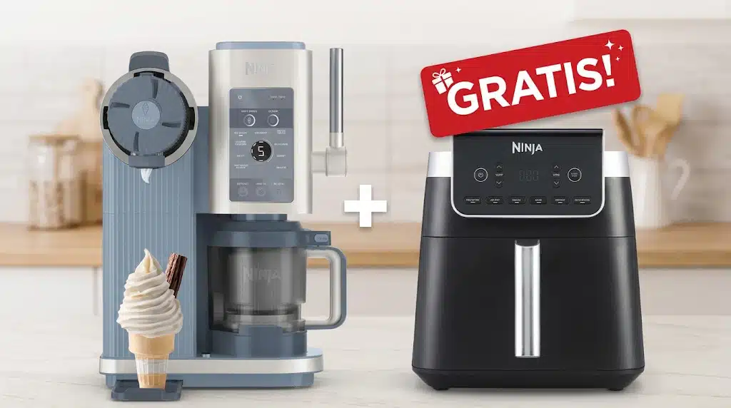 Ninja Eismaschine + gratis AirFryer Banner