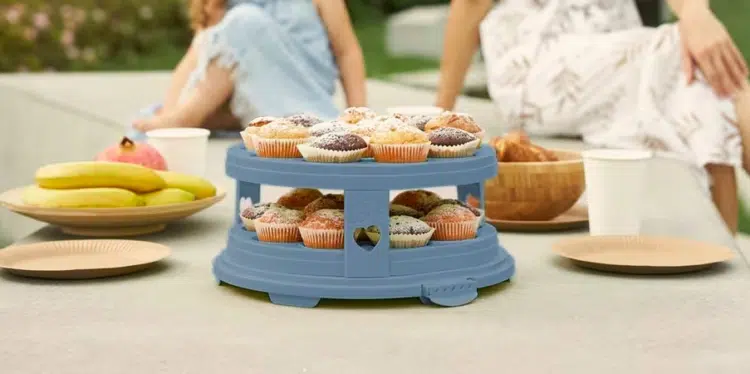 Kuchentransportbox mit Trays Rotho Fresh