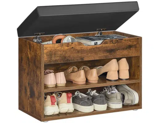 Vasagle Schuhbank mit 3 Ebenen