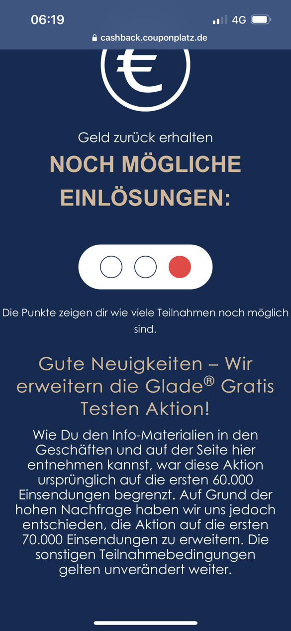 Gratis testen - Glade Duftstecker Starter Set bei Netto Marken