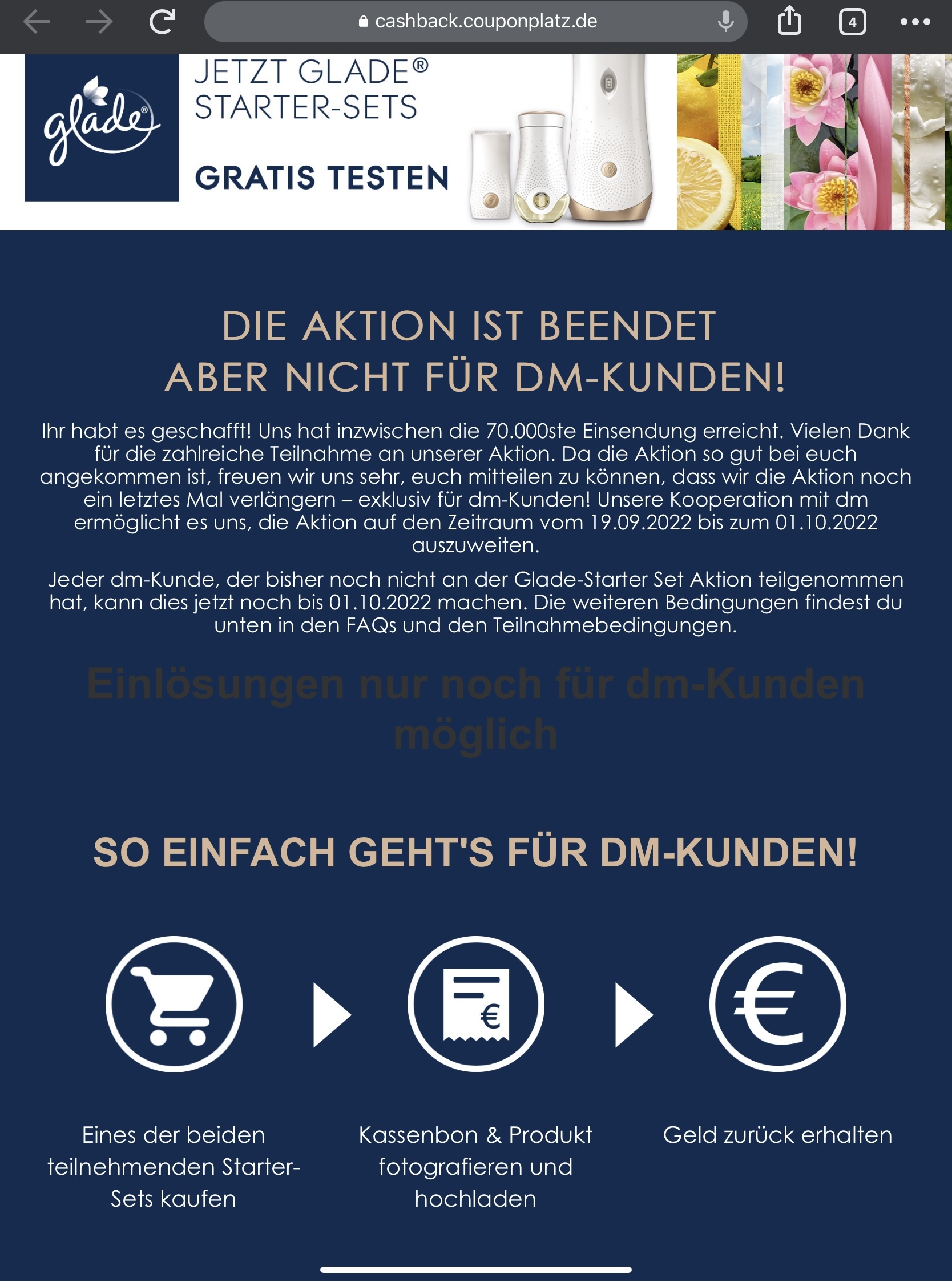 Glade Duftstecker gratis