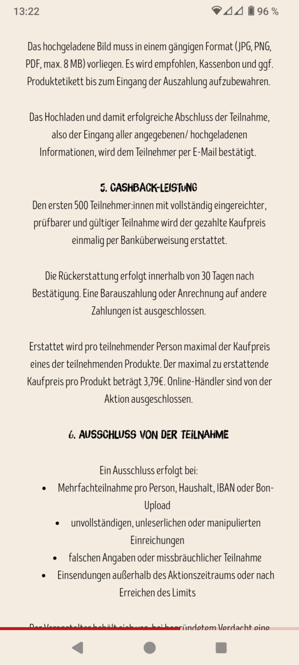 Anhang zu Kommentar von DealOrNoDeal