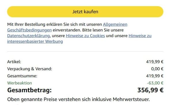 Anhang zu Kommentar von Thorsten