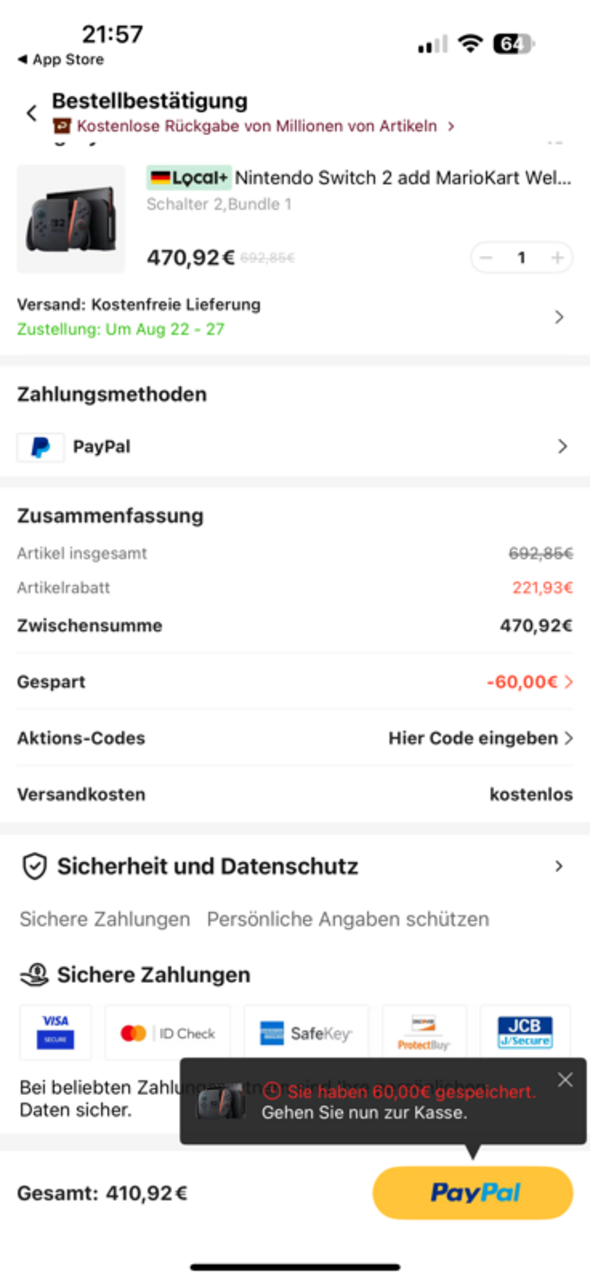 Anhang zu Kommentar von _pluto