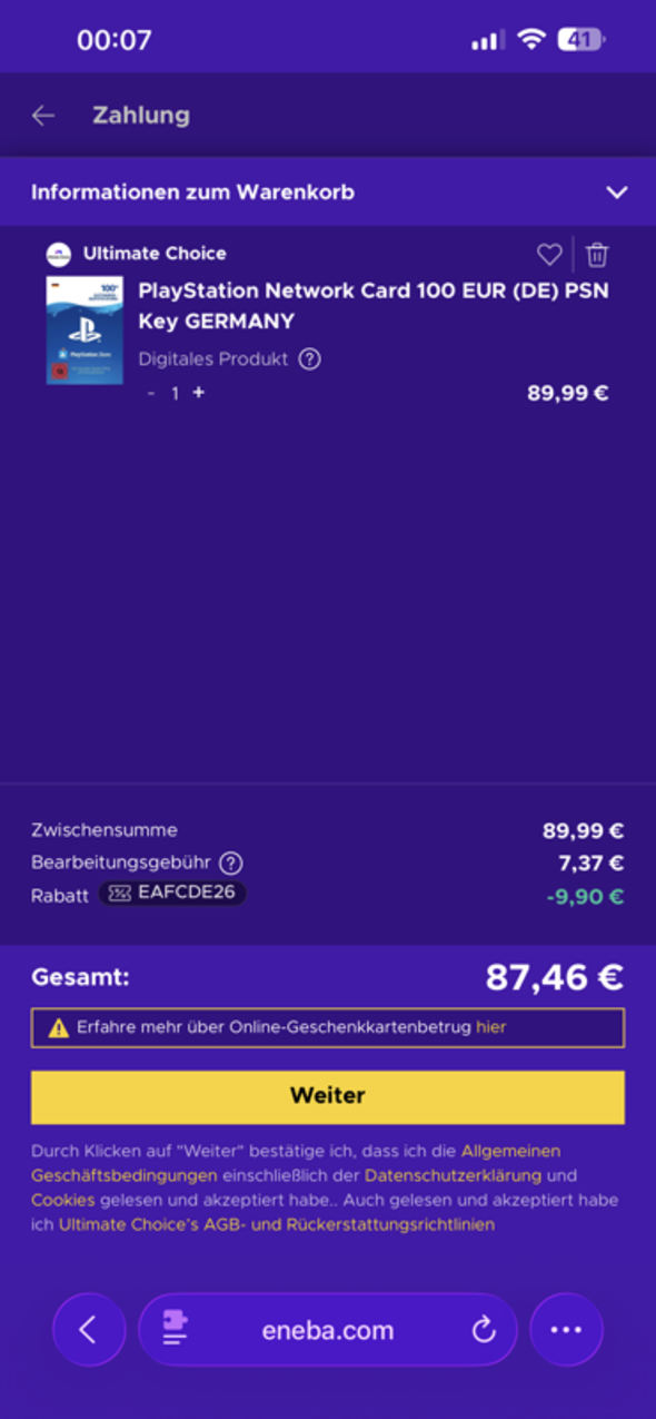 Anhang zu Kommentar von Psycho940