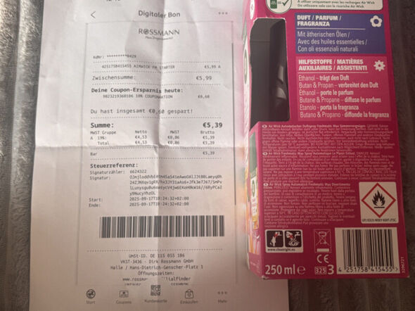 Anhang zu Kommentar von vidya