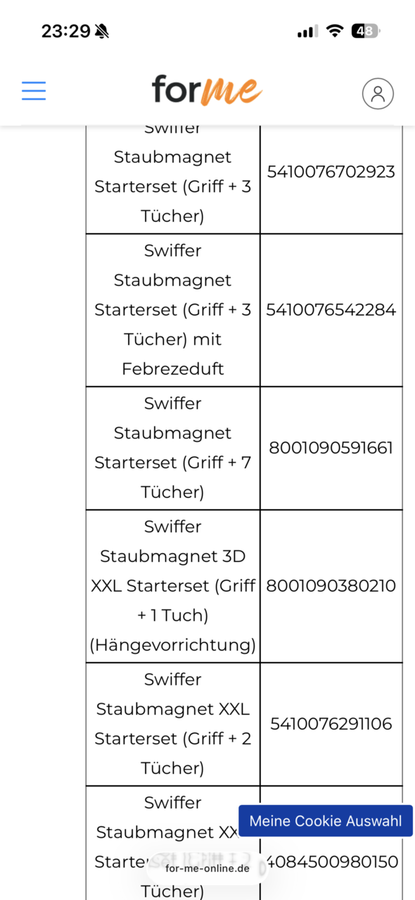 Anhang zu Kommentar von Linalina